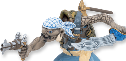 Figurines mutants pirate