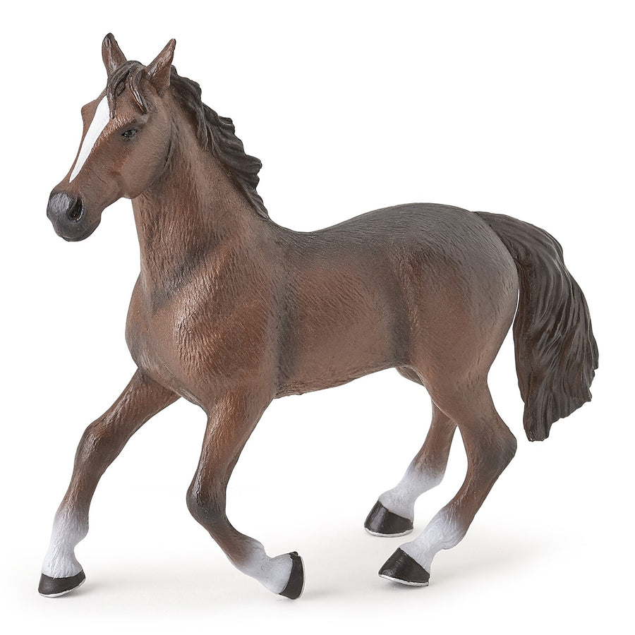 Grand cheval Papo en PVC, Collection figurines géantes, jouet éducatif idéal pour enfants