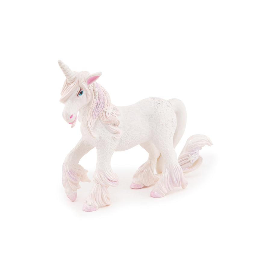 Figurine La licorne enchantée Papo en PVC, Collection Monde enchanté, jouet éducatif idéal pour enfants