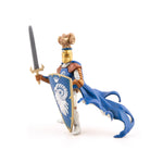 Maître des armes cimier bélier Papo en PVC, Collection Médiéval, jouet éducatif idéal pour enfants et collectionneurs