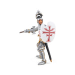 Chevalier Teutonique Papo en PVC, Collection Médiéval, jouet éducatif idéal pour enfants et collectionneurs