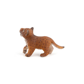 Figurine Lionceau Papo en PVC, thème félins, Collection Animaux sauvages, jouet éducatif idéal pour enfants et collectionneurs