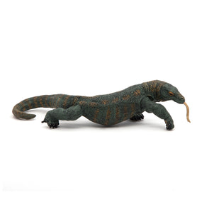 Figurine Dragon de Komodo Papo en PVC, thème reptiles, Collection Animaux sauvages, jouet éducatif idéal pour enfants et collectionneurs