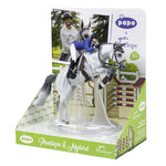 Figurine Pénélope et Mylord Papo en PVC, Collection chevaux, jouet éducatif idéal pour enfants et collectionneurs
