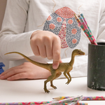 Compsognathus Papo en PVC, Collection Dinosaures, jouet éducatif idéal pour enfants et collectionneurs