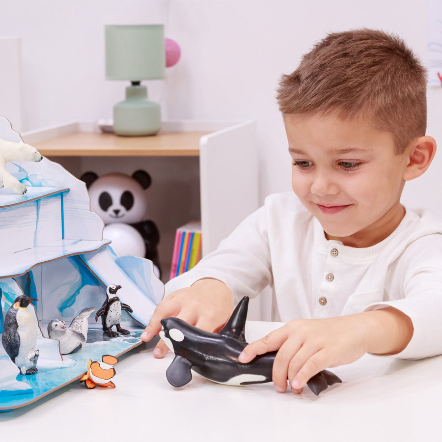 Manchot du Cap Papo en PVC, Collection animaux marins, jouet éducatif idéal pour enfants et collectionneurs