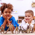 T-Rex courant vert Papo en PVC, Collection Dinosaures, jouet éducatif idéal pour enfants et collectionneurs